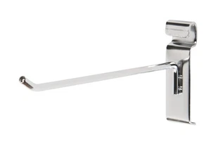 Ganchos de pared SSWBasics 8" - Paquete de 50 ganchos de pared de rejilla de alambre cromado - Duraderos - Imagen 1 de 2