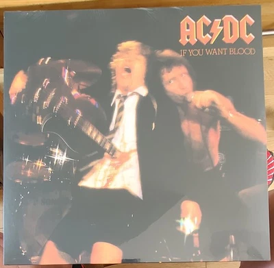 AC/DC-IF YOU WANT BLOOD-BRAND NEW & SEALED 180g REISSUE LP ON COLUMBIA-2003-MINT - Image 1 of 2