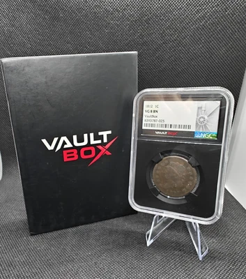 🔥 Beautiful 1812-P Classic Head NGC VG 8 BN Cent 1C VERY GOOD VG8 Brown US Coin - Image 1 of 4