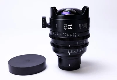 Lente Cine Prime de alta velocidad Sigma 14 mm T2 T2.0 FF - Montaje Sony E Foto 1 de 4