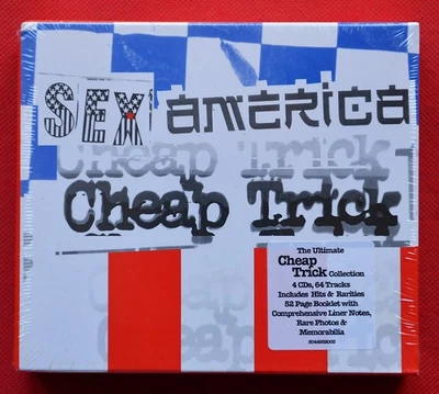 Cheap Trick – Sex, America, Cheap Trick - BOX SET - 4x CD - UK/EU - 1996  SEALED - Bild 1 von 4