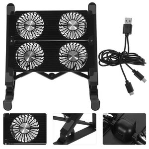 Refroidisseur Pour Ordinateur Portable Support D'ordinateur Réglable Pc Ventilé - Afbeelding 1 van 12