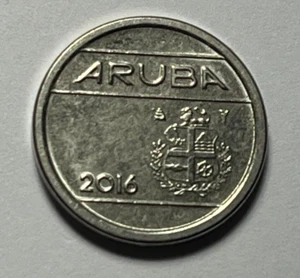 2016 Aruba 5 Cents - Picture 1 of 2