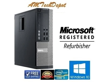 Dell Optiplex 790 Intel Core i5 3.1ghz 16GB Mem 1TB HDD SFF Win11 Pro 64-BIT - Image 1 of 4