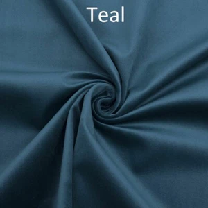 Plush Velvet Upholstery Fabric Material Soft Feel Craft Curtain Cushion Throw FR - Picture 1 of 35