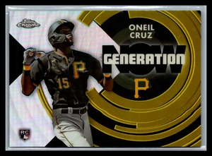 2022 Topps Chrome Update Series - Generation Now Chrome #GNC-13 Oneil Cruz (RC) - Picture 1 of 2