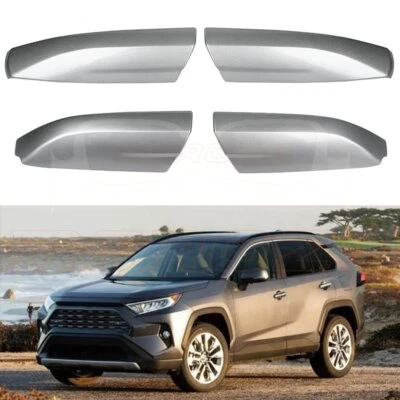 4pcs FOR Toyota Highlander XU40 2010-2012 Roof Rack Cover Rail End Shell - Imagem 1 de 4