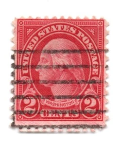 Scott 634 US Stamp 1926-28 2c Washington Used Perf 11x10-1/2 (e19) - Picture 1 of 1