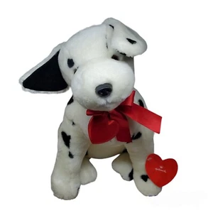 Vintage Hallmark Valentine Dalmation Dog Plush Stuffed NWT 15" Heart Day Puppy - Picture 1 of 5