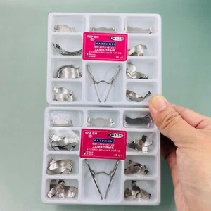 Dental Saddle Contoured Metal Matrices Matrix with Springclip TOR VM № 1.330 - Picture 1 of 6