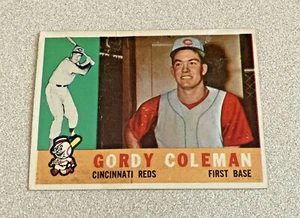 1960 Topps #257 Gordy Coleman Reds - Picture 1 of 2