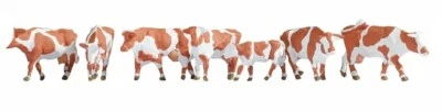 Noch Brown Cows 15726 HO Scale - Image 1 of 2