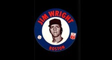 1978 Papa Gino's Collector's Discs Jim Wright Boston Red Sox #18