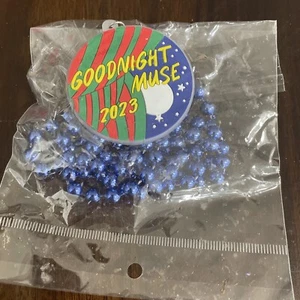 2023 Krewe of Muses Blinking Theme Medallion Bead Lot New Orleans Mardi Gras - Picture 1 of 5