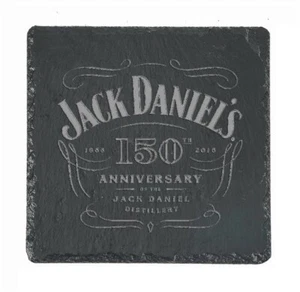 Jack Daniels 150th Whiskey Slate Coaster - Picture 1 of 1