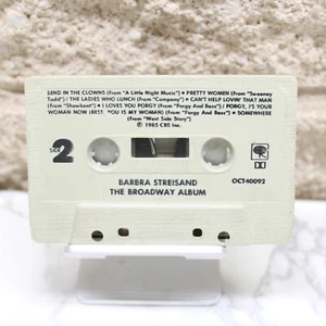 Barbra Streisand The Broadway Album Cassette Tape ONLY #2 - Picture 1 of 3