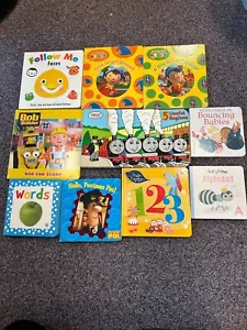 10 Babies Picture Board Books Bundle For Toddlers lift the flap / Story book lot - Picture 1 of 1