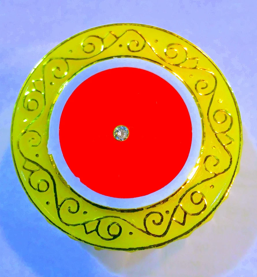 Anillo pasador nariz oro 18k 0,4 cm piedra blanca joya simple internacional INDIA Foto 1 de 4