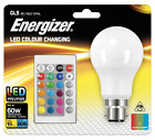Energizer Colour Changing Light Bulb B22 GLS LED RGB+W with Remote Control