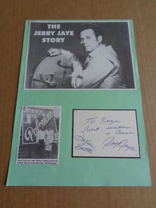 Jerry Jaye alrededor de la década de 1990 firmado a mano 4 x 3 piezas - Imagen 1 de 1