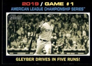 Topps Heritage #195 2020 Gleyber conduce en cinco carreras - Imagen 1 de 2