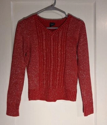 Suéter Rojo Brillante "Faded Glory" para Niñas Talla XL 14/16 Foto 1 de 4