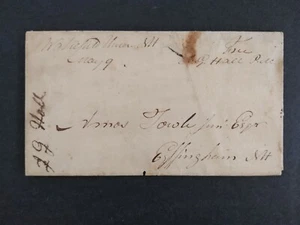 NH: Wakefield Union Village 1831 copertina senza timbro, Ms, PM Free, DPO Carroll Co - Foto 1 di 3