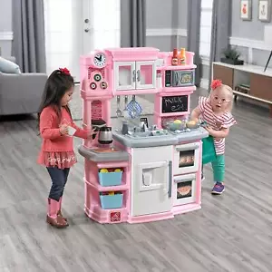 Step2 Gran Cocina de Juego Gourmet para Niños, Rosa, con Juego de Accesorios - Juguete para Niños Niñas - Imagen 1 de 10