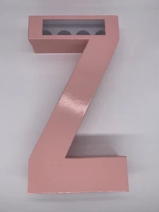 Cupcake Letter Box (Z) - Color: Pink - Picture 1 of 1