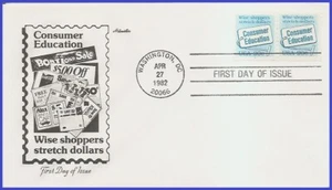 USA3 #2005 Pl #2 U/A ARTMASTER FDC PNC2 Consumer Education - Imagen 1 de 1