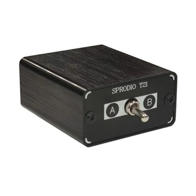 2 ports 3.5mm Stereo Audio Switch AUX headphone Speaker Manual selector switcher - Image 1 of 4
