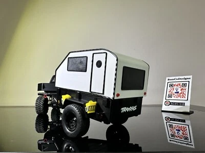 TRX4M Camper For Utility Trailer, Upgrade Accessory for Traxxas Utility Trailer - Image 1 of 4