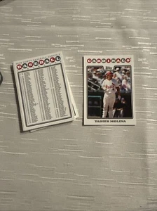 carte singole topps baseball 2008 501-660 SPEDIZIONE GRATUITA - Foto 1 di 1