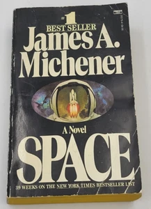 1983 Space by James A. Michener A Novel Paperback - Acceptable - Picture 1 of 6