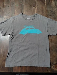 Youth Quiksilver gray shirt w/ blue VW bug surfboard M 10-12 - Picture 1 of 6
