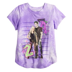 NWT Disney Zombies Graphic T Shirt Tee Top Girls Addison Zed Wolf Pack Sz 8-16 - Picture 1 of 2