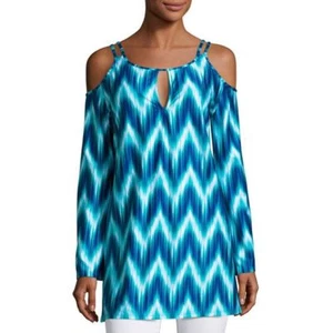 Traje de baño La Blanca azul con tiras vestido de playa para mujer L nuevo con etiquetas - Imagen 1 de 8