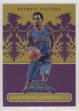 2014-15 Panini Excalibur Crusade Purple /75 Brandon Jennings #55