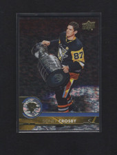 2017-18 Upper Deck Gold Rainbow Foil Sidney Crosby #391 Penguins Stanley Cup
