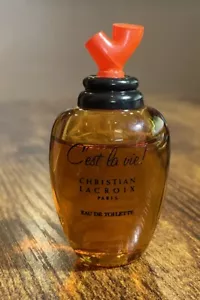 C'est La Vie by Christian LaCroix Eau De Toilette .34 US Fl oz 10 ml, Vintage - Picture 1 of 4