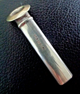 Antique Stg. Silver Flower Posy Holder Brooch h/m 1905 Birmingham Francis Webb - Picture 1 of 6