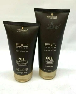 Schwarzkopf Professional Bc Bonacure Oil Miracle Potion Shampoo &Conditioner*New - Picture 1 of 4