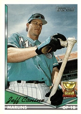 1994 Topps #466 Jeff Conine Gold - Image 1 of 2