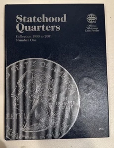 STATEHOOD QUARTERS COLLECTION 1999-2001 NUMBER ONE COMPLETED COLLECTION - Picture 1 of 9
