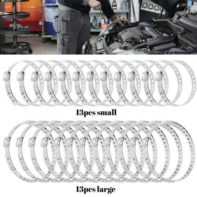26x Schellen Für Achsmanschetten 20-120mm 7mm Lang+Kurz Klemmschelle Ohrschelle - Bild 1 von 4