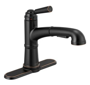 Peerless Westchester Single-Handle Pull Out Kitchen Faucet Oil Rubbed Bronze - Picture 1 of 7