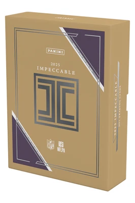2025 Panini Impeccable Football Factory Sealed Hobby Box - Image 1 of 4