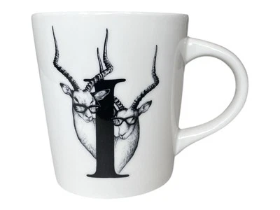 Rory Dobner Monogram “I” INTELLECTUAL IMPALAS Williams Sonoma Large Mug 19 oz - Image 1 of 4