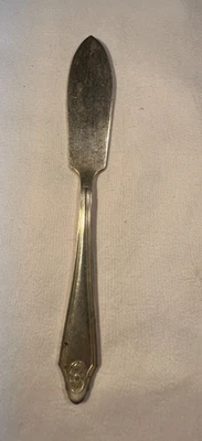 Watson Mechanics Sterling 5” Butter Spreader – 18g Solid Sterling Silver Antique - Image 1 of 4