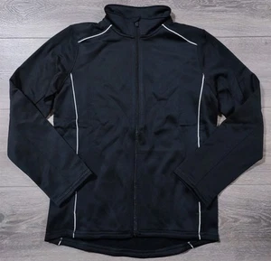 Lands End Jacket Kids Medium 10-12 Black Long Sleeve School Uniform Boys Girls - Picture 1 of 6